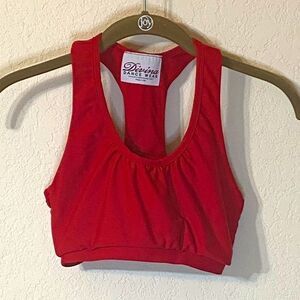 ❤️Divina Dance Wear Red Bra (S)